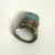 Vintage Turquoise Silver Ring Size 11 Vintage Turquoise Silver Ring Size 11