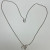 Diamond Pendant With A Neck Chain. Mounting is Made of 14 Kt Gold Diamond Pendant With A Neck Chain. Mounting is Made of 14 Kt Gold
