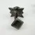 Mid Century Signed Hand Crafted Silver And Garnet Cufflinks