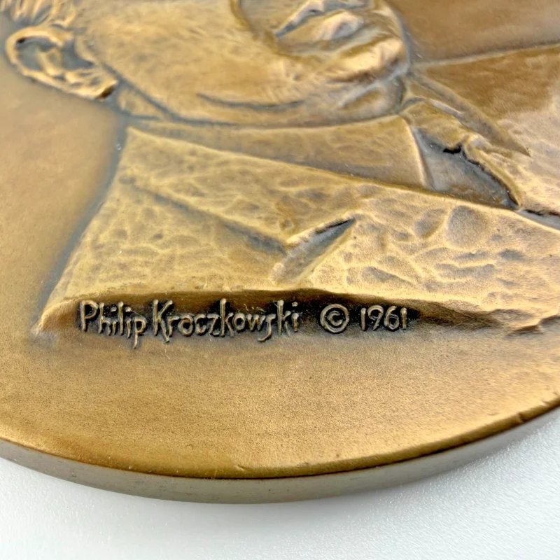 1929 SWEDEN Economist Diplomat DAG HAMMARSKJOLD Old VINTAGE Award Medal