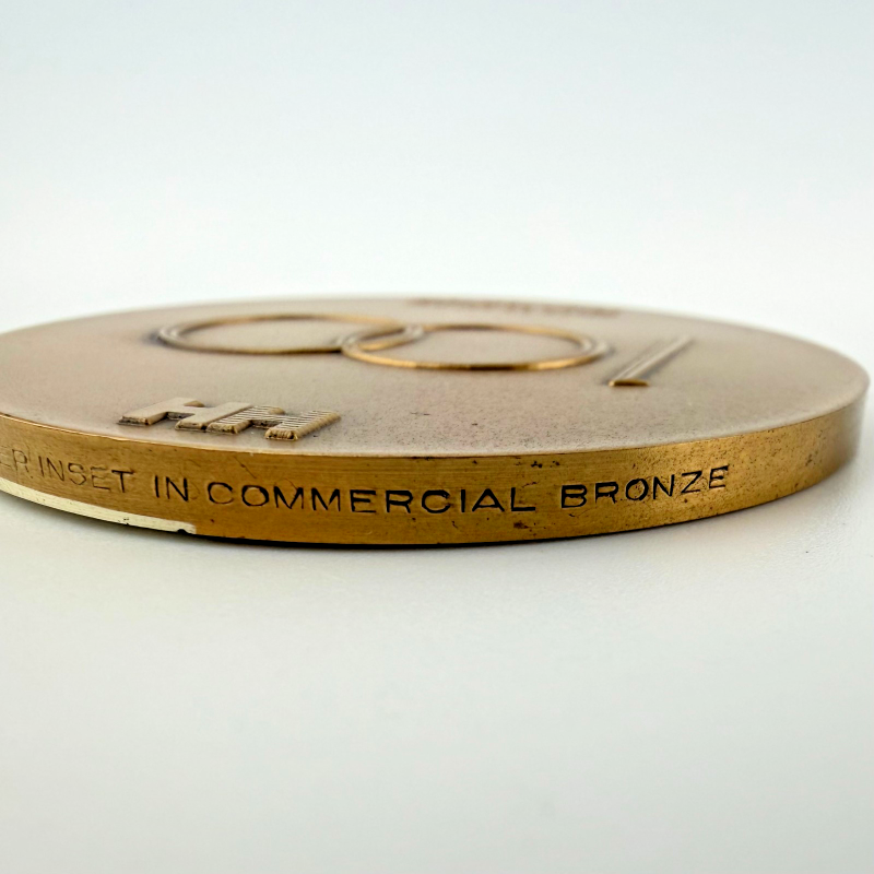 1967 Handy & Harman Sterling Silver Bronze 100 Year Centennial Medal