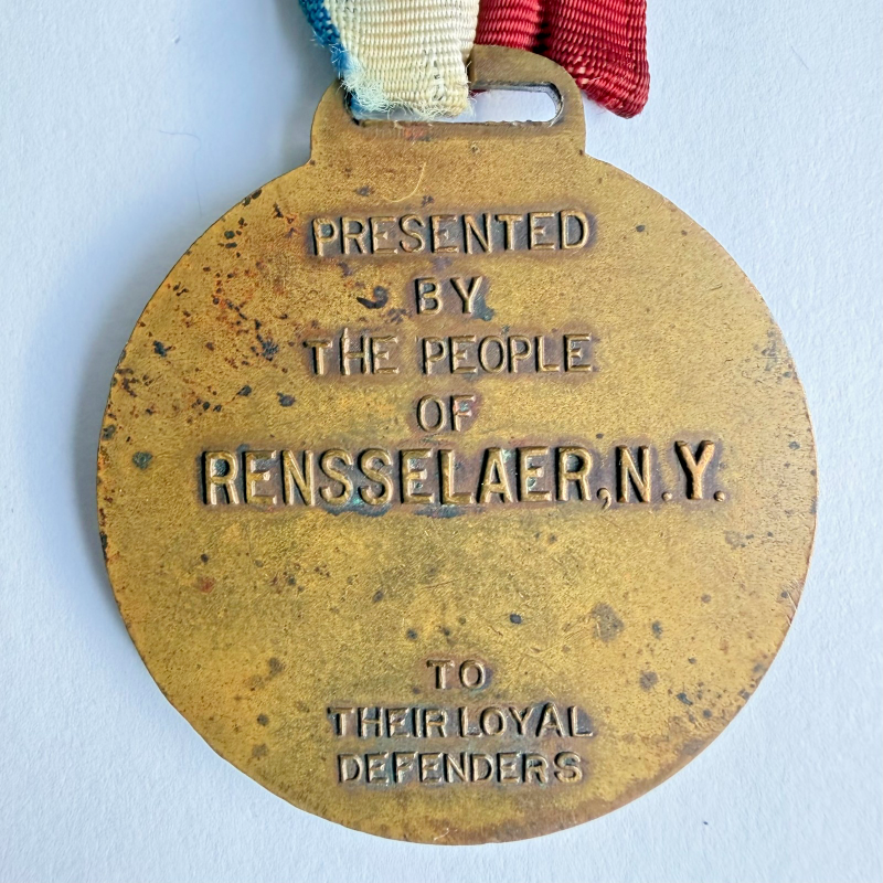Lot of 4 Original US WWI Bronze Medals — Victory + Service Medals with Ribbons
