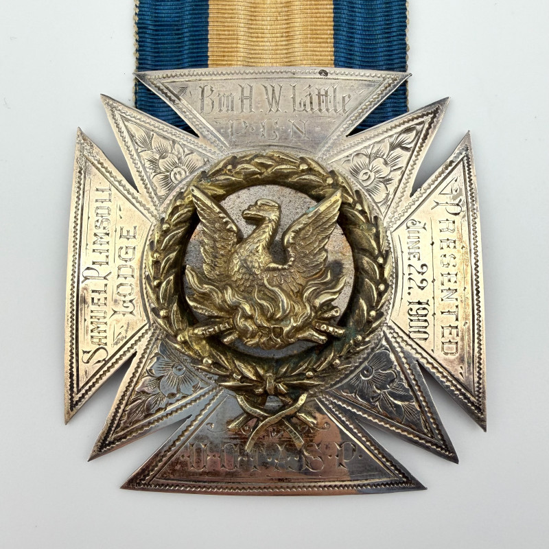 Fraternal Temperance Regalia Pair – Sons of the Phoenix , Samuel Plimsoll Lodge