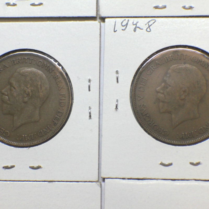 1861-1917 20 Pieces of Collection Coins Great Britian Victorian & GERMAN EMPIRE