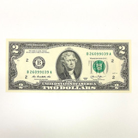 2013 2$Dollar US Federal Reserve B26099039A
