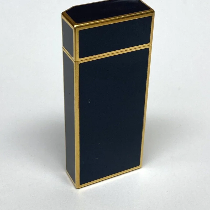 Vintage Cartier lighter Silver Lacquer Gold Plated 1970s