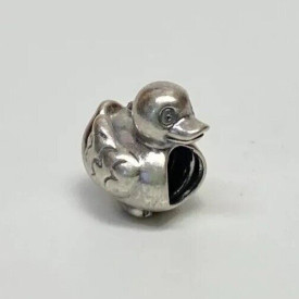 PANDORA Retired SILVER DUCKY CHARM 790955