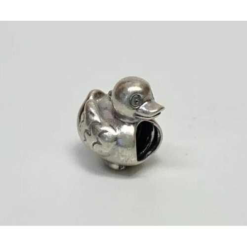 PANDORA Retired SILVER DUCKY CHARM 790955 PANDORA Retired SILVER DUCKY CHARM 790955