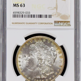  1885-O NGC MS63 $1 Morgan Silver Dollar MS63 GRADED 