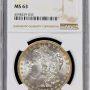  1885-O NGC MS63 $1 Morgan Silver Dollar MS63 GRADED 