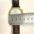 MICHALE DIAMOND BEZEL WITH ORIGYN LEATHER BAND WATCH 36mm