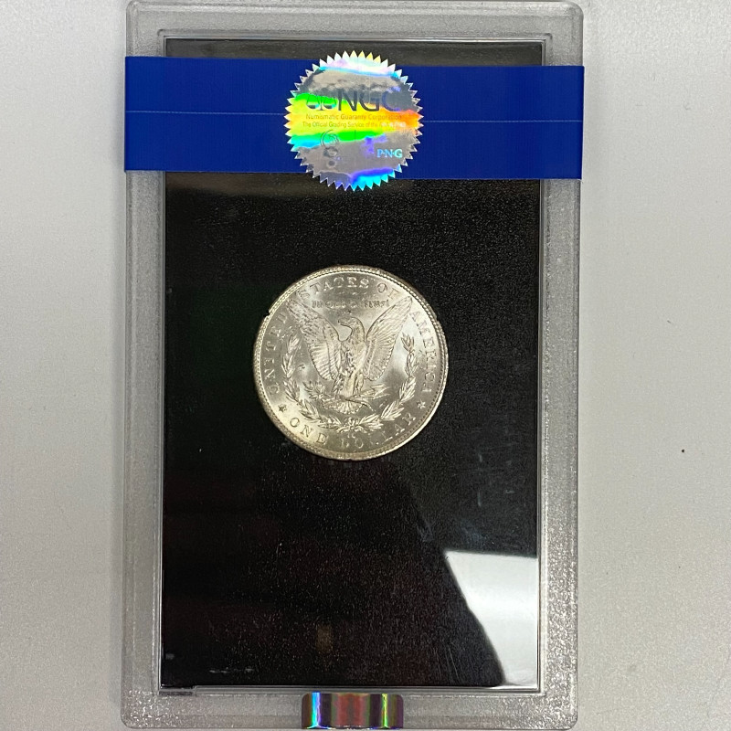 1884-CC Morgan Silver Dollar $1 Carson City GSA Hoard NGC MS63