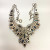 Antique Natural Labradoriten Necklace, Silver 900 Antique Natural Labradoriten Necklace, Silver 900