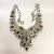 Antique Natural Labradoriten Necklace, Silver 900