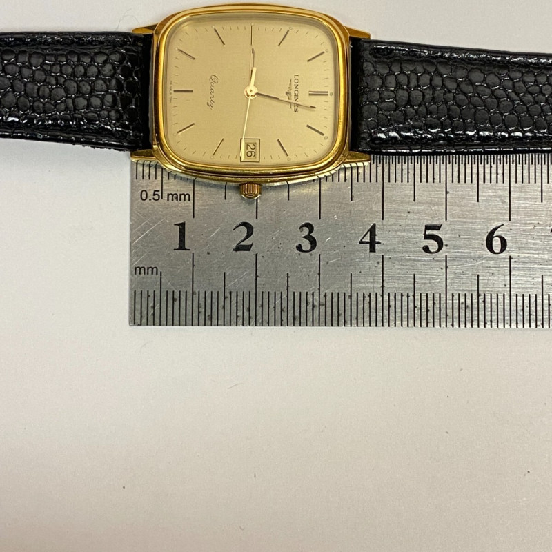 LONGINES Men's used watch Quartz Gold toned