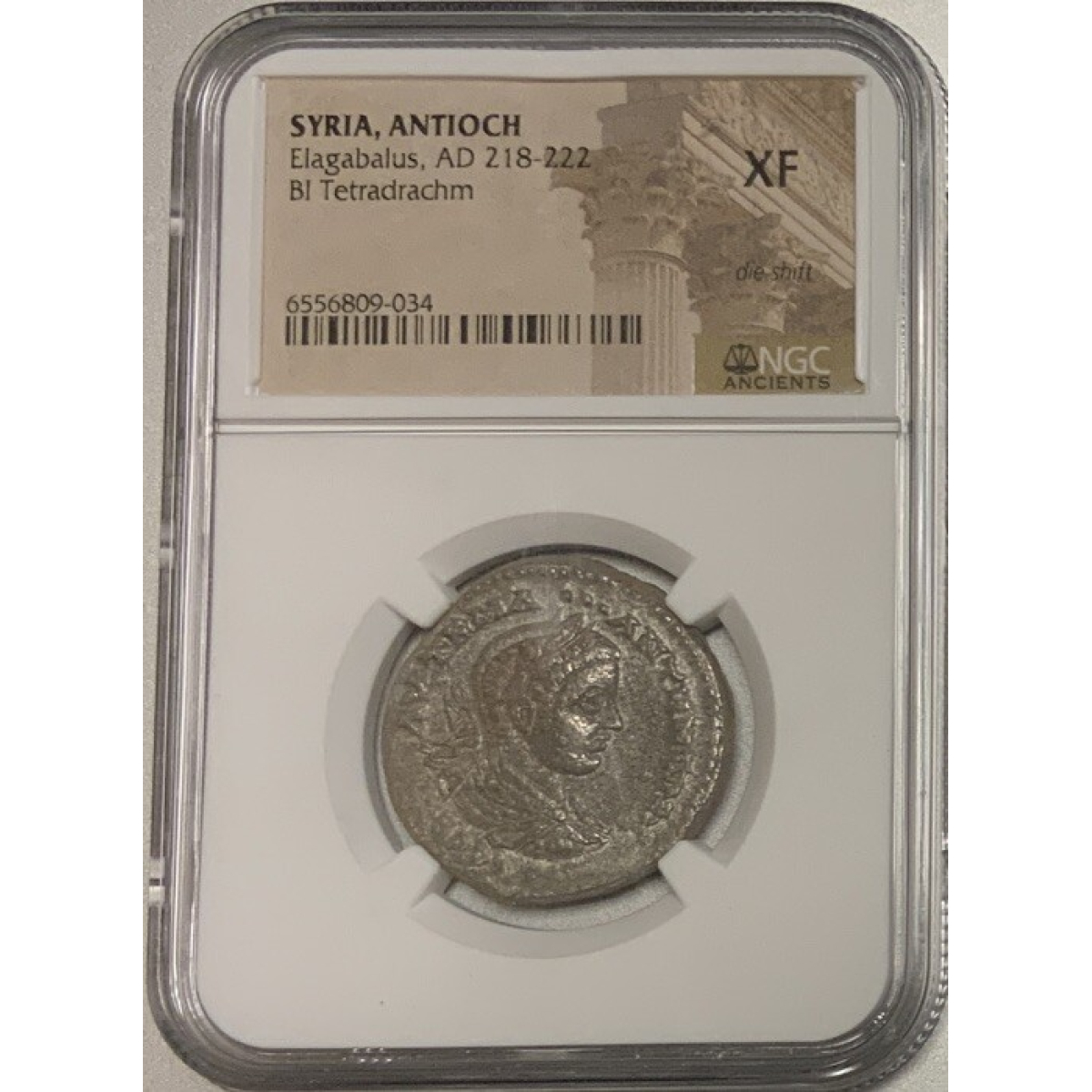 SYRIA ANTIOCH Elagabalus, AD 218-222 BL Tetradrachm