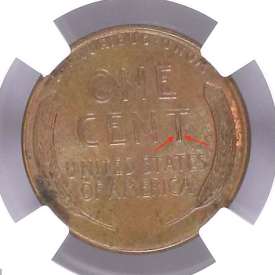  NGC AU 58 BN 1C, 1955 LINCOLN WHEAT