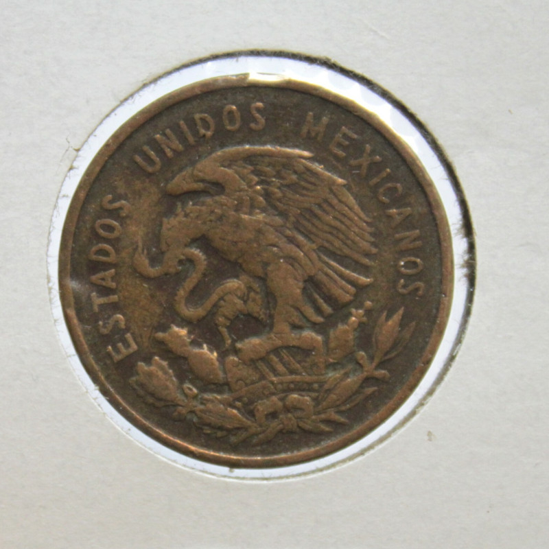 1956 Mexico ESTADOS UNIDOS MEXICANOS 10 Centavos KM# 433 