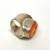 Superb Vintage Sterling Silver Salmon Orange Coral Ring Size 7.25 Superb Vintage Sterling Silver Salmon Orange Coral Ring Size 7.25