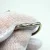 Tiffany & Co Sterling Silver Necklace Large Apple Elsa Peretti 16" Length Chain