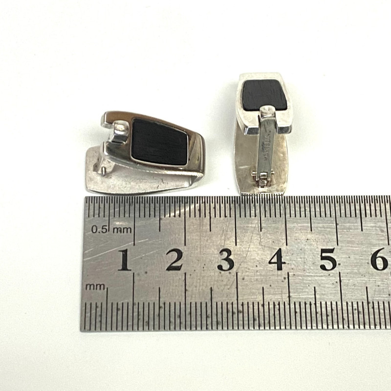 Montblanc Cufflinks Silver 925 made in France 17.2 g