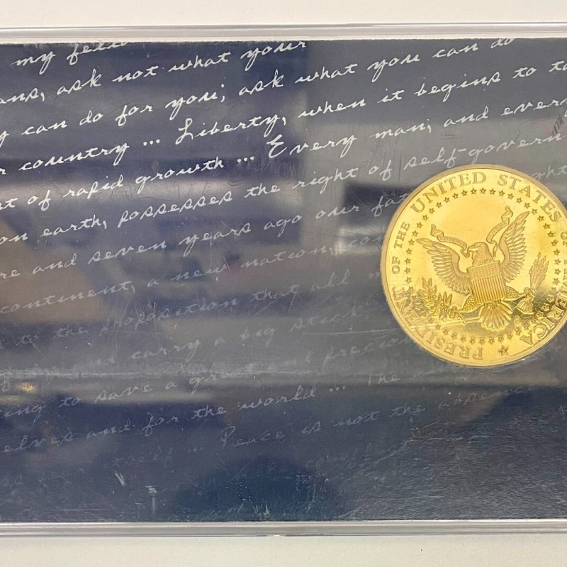 Presidential-Leadership-John-F-Kennedy-JFK-Commemorative-medal-LE Presidential-Leadership-John-F-Kennedy-JFK-Commemorative-medal-LE