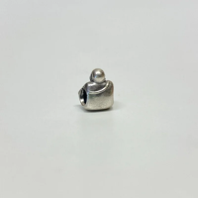 Authentic PANDORA Sterling Silver SMILING BUDDHA Charm Bead 925 ALE Retired Authentic PANDORA Sterling Silver SMILING BUDDHA Charm Bead 925 ALE Retired