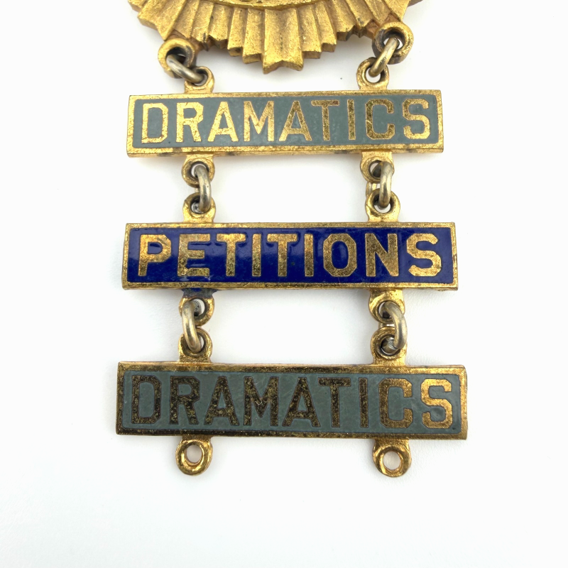 Order Of Demolay Medal Presented Grand Council, Attendance, Petitions Enamel