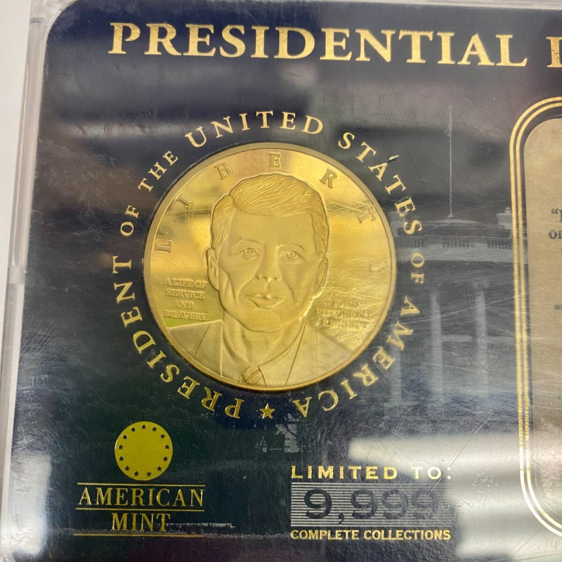 Presidential-Leadership-John-F-Kennedy-JFK-Commemorative-medal-LE Presidential-Leadership-John-F-Kennedy-JFK-Commemorative-medal-LE