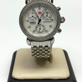 Michele CSX33 Diamond White Women's Watch - MW03S01A1046