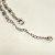Heart-Shaped Blue Glass Pendant Necklace with Silver-Tone Chain - Elegant Design Heart-Shaped Blue Glass Pendant Necklace with Silver-Tone Chain - Elegant Design