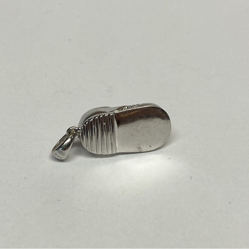 14K Baby Shoe Charm With Engraving 585 0n Pendent 14K Baby Shoe Charm With Engraving 585 0n Pendent