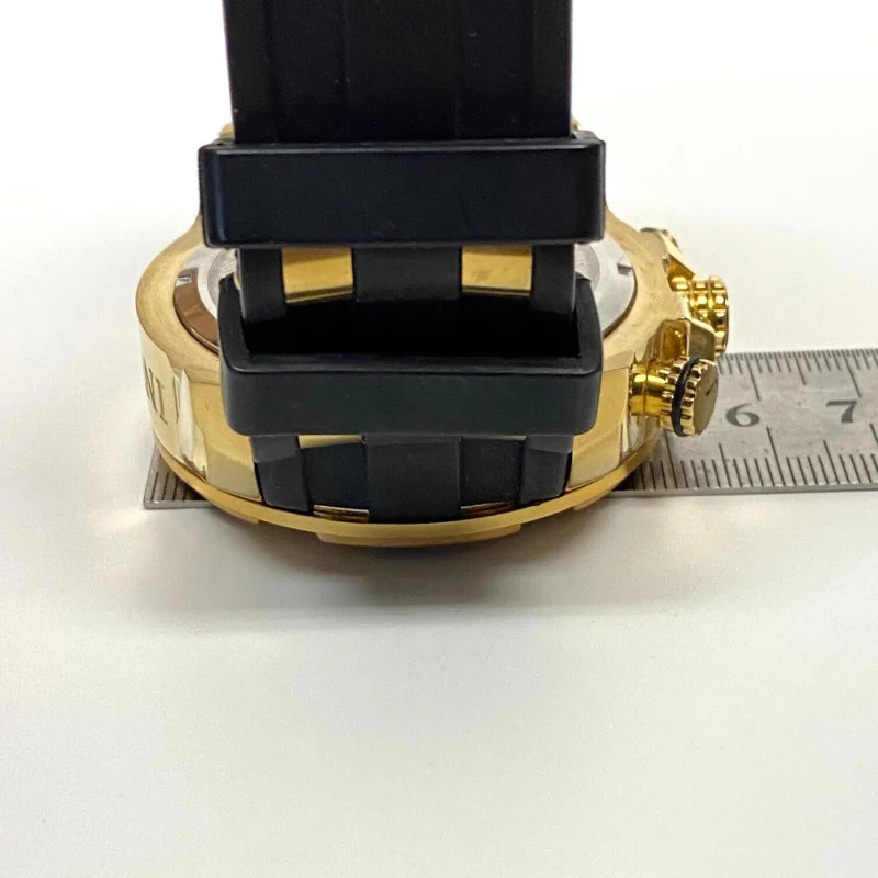 Invicta Pro Diver Men 50 mm Gold Stainless Steel Case