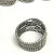 Designer Pandora Sterling Silver Hidden Romance Rhodolite Wrap Ring, Size 7