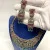 Antique Handmade Necklace and Earrings Diamond Tourmaline Ruby Emerald Sapphire