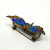 Vintage 800 Silver and Enamel Butterfly Pin