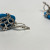 Jenavi Turquoise and Sterling Silver Earrings Vintage Jenavi Turquoise and Sterling Silver Earrings Vintage