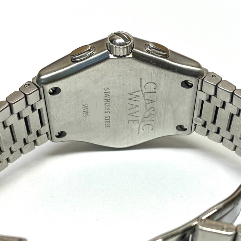 Ebel Classic Wave Senior Chrono Automatic Men Watch 40mm STAINLESS Steel