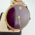 Vintage Admiral Two-Tone Quartz Watch Purple Dial Admiral Bracelet Swiss Made