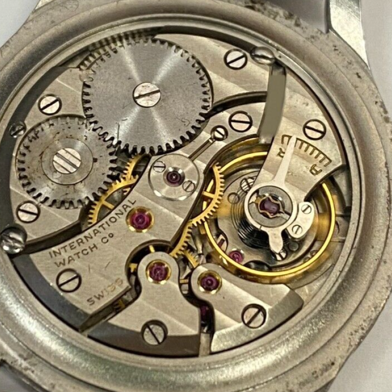 IWC Schaffhausen Mechanical Watch Co Stainless Steel 36mm, Gold Dials and Hands IWC Schaffhausen Mechanical Watch Co Stainless Steel 36mm, Gold Dials and Hands