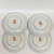 Porcelain tea set of 4 cups and saucers by Gardner Moscow