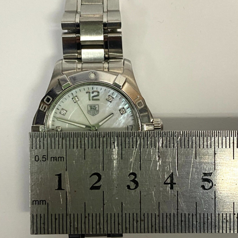 Tag Heuer Women's Aquaracer Diamond MOP Dial Watch - Used Tag Heuer Women's Aquaracer Diamond MOP Dial Watch - Used