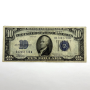 1934-A $10 Silver Certificate Blue Seal Note New York B