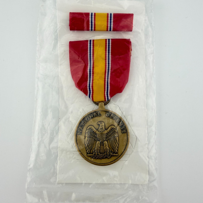 NATIONAL DEFENSE SERVICE MEDAL & RIBBON SET MILITARY GI ISSUE NEW