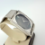 Vintage 1960 Longines Rectangular Black Dial 10K Gold Filled Mesh Bracelet Watch