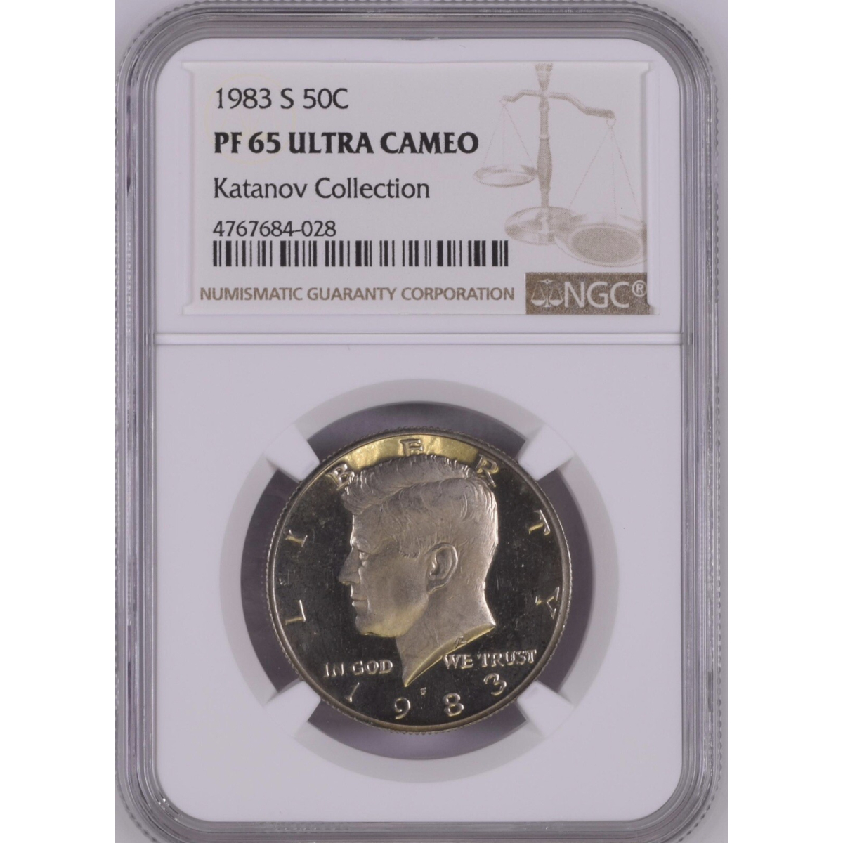 1983 S 50C NGC PF 65 Ultra Cameo