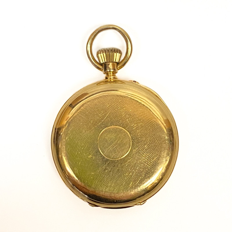 Rare Patek Philippe 18K Yellow Gold Hunter Case Pocket Watch Circa 1870-1900s