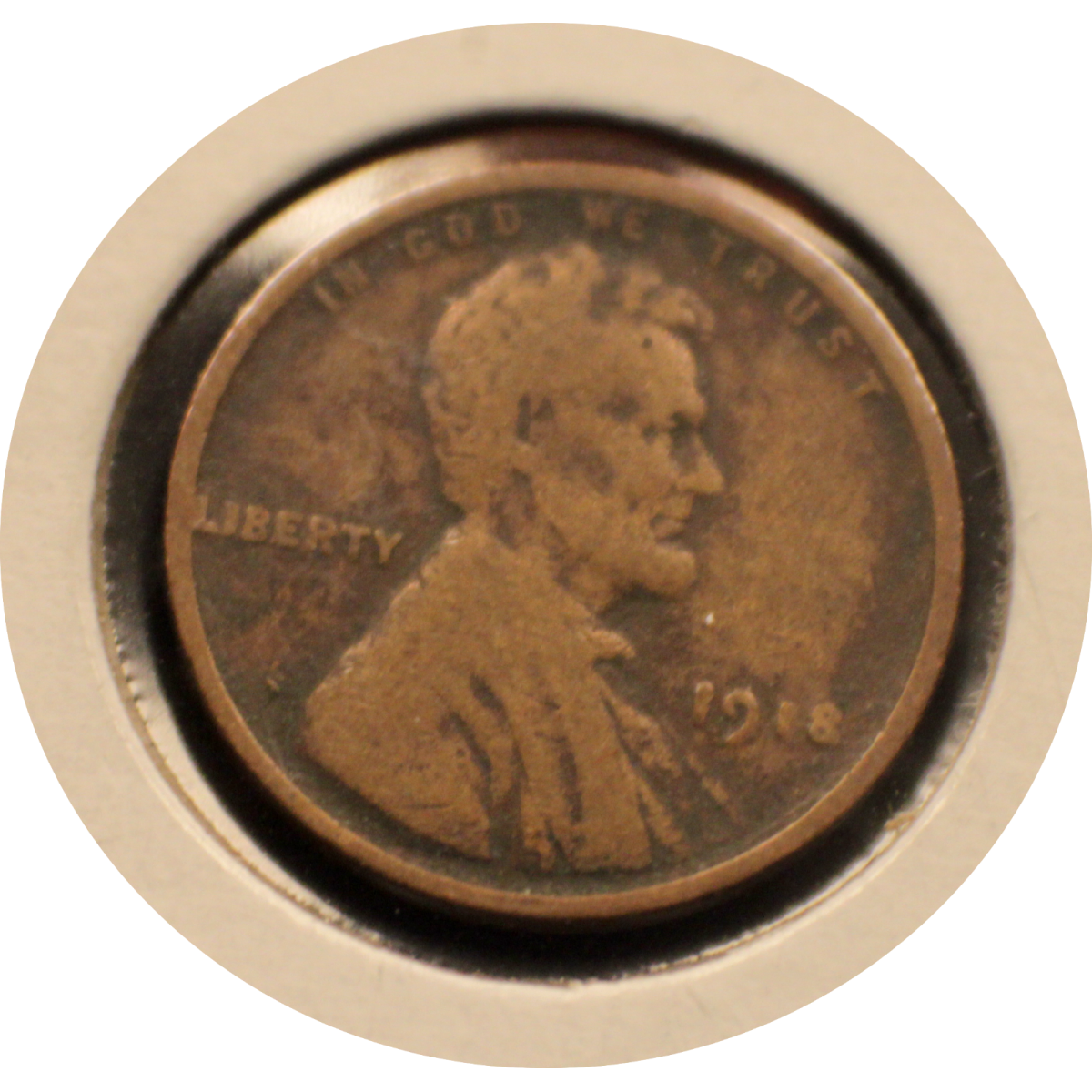 1918 WHEAT PENNY Abraham Lincoln One Cent . #004