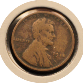 1918 WHEAT PENNY Abraham Lincoln One Cent . #004