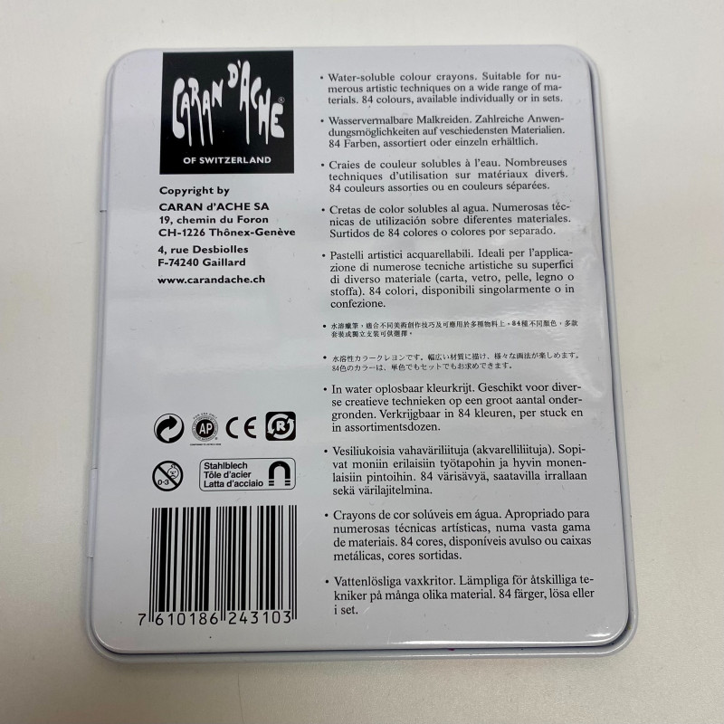 Caran d'Ache Neocolor II Water Soluble Wax Pastel | Set of 10 | 243103